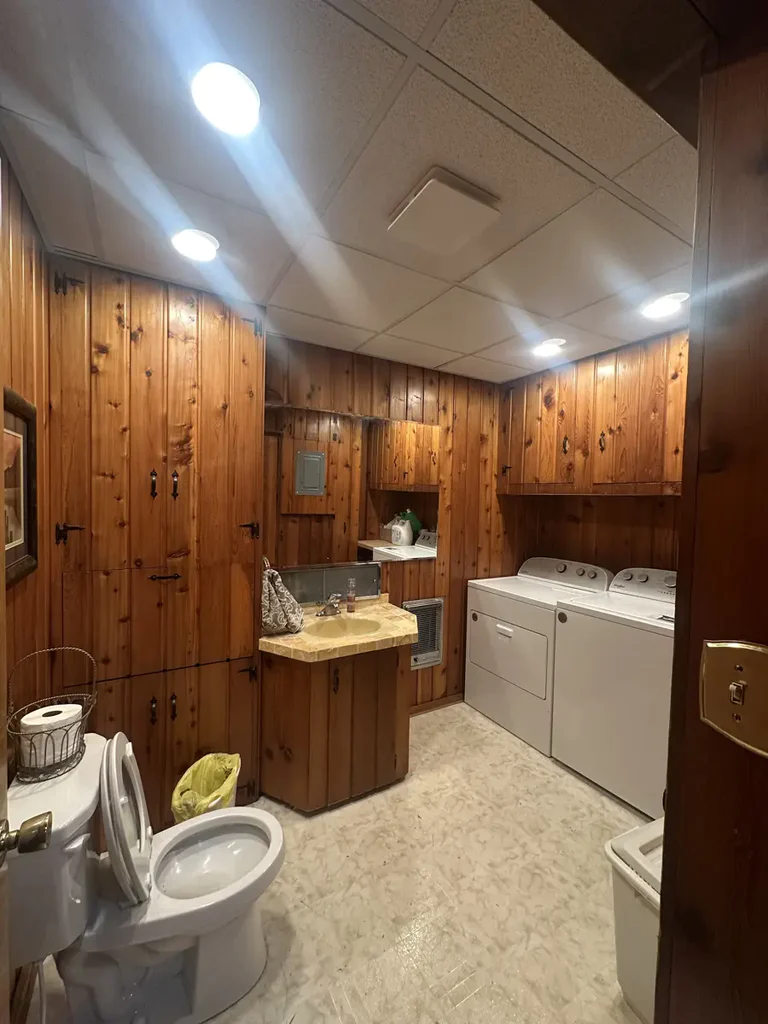 After Bath fan And Ceiling